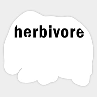 Herbivore Sticker